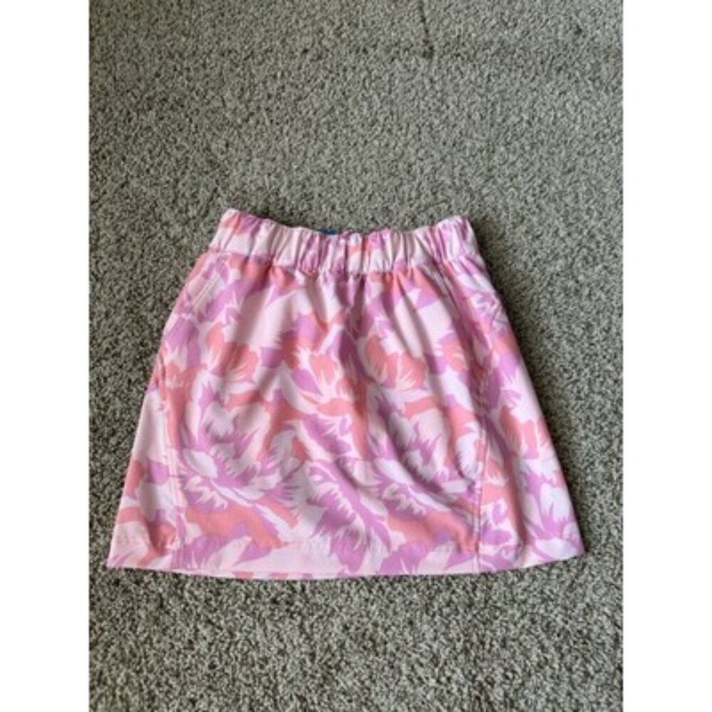 Columbia Omni- Shield Bogata Bay Pink Printed Skort Active Woman’s Size Small - Picture 2 of 11